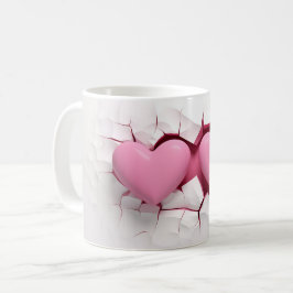Caneca De Café Mug Coeur Série 1-12