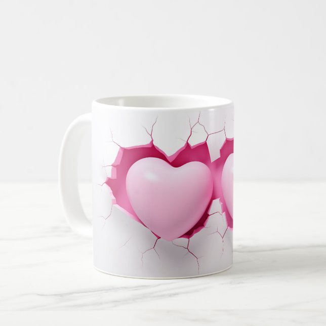 Caneca De Café Mug Coeur Série 1-15 (Frente Esquerda)