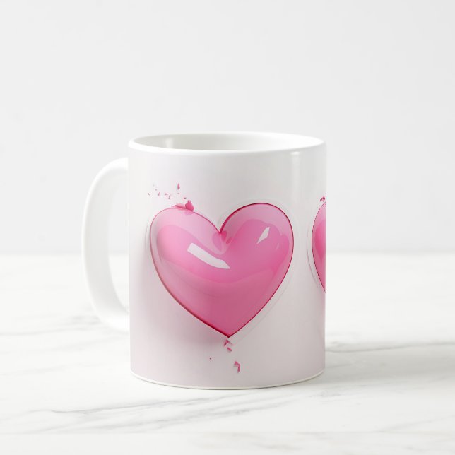 Caneca De Café Mug Coeur Série 1-16 (Frente Esquerda)