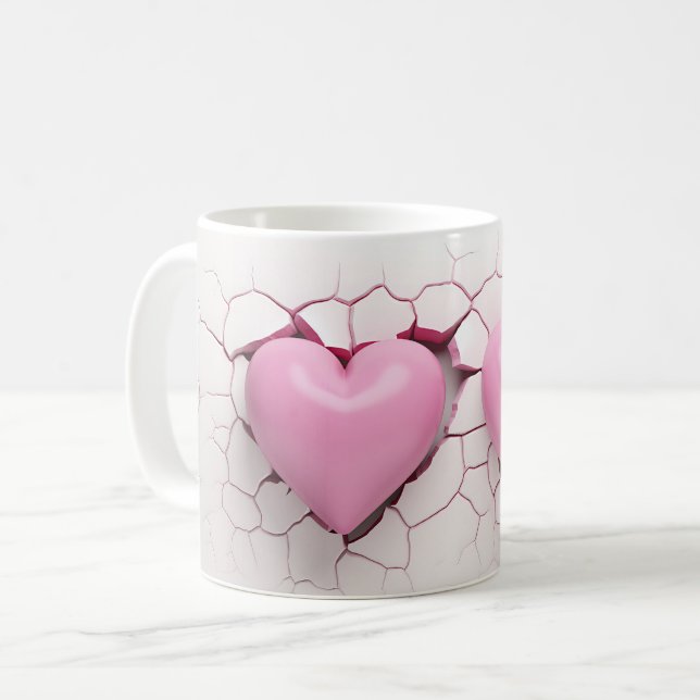 Caneca De Café Mug Coeur Série 1-20 (Frente Esquerda)