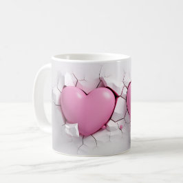 Caneca De Café Mug Coeur Série 1-23