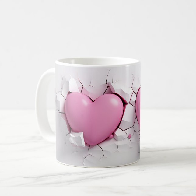 Caneca De Café Mug Coeur Série 1-23 (Frente Esquerda)