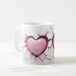 Caneca De Café Mug Coeur Série 1-5