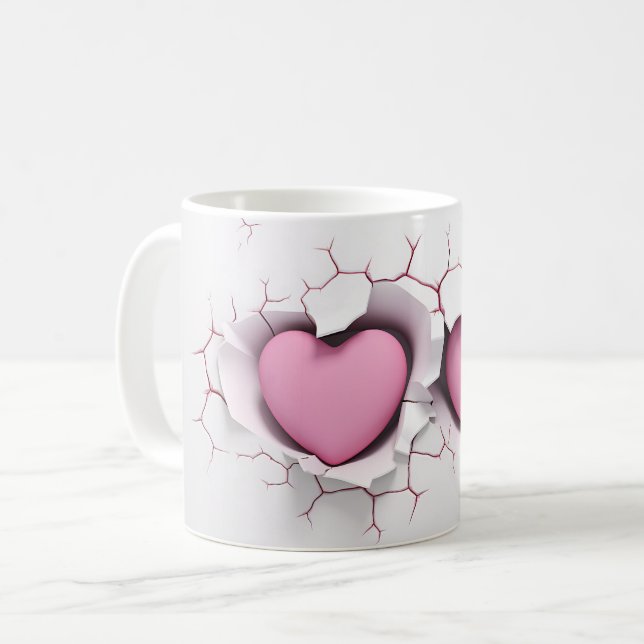 Caneca De Café Mug Coeur Série 1-6 (Frente Esquerda)