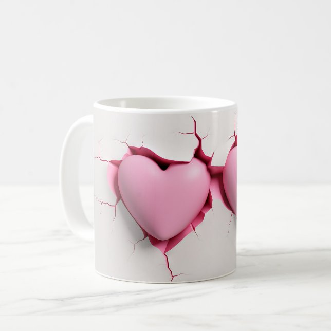 Caneca De Café Mug Coeur Série 1-8 (Frente Esquerda)