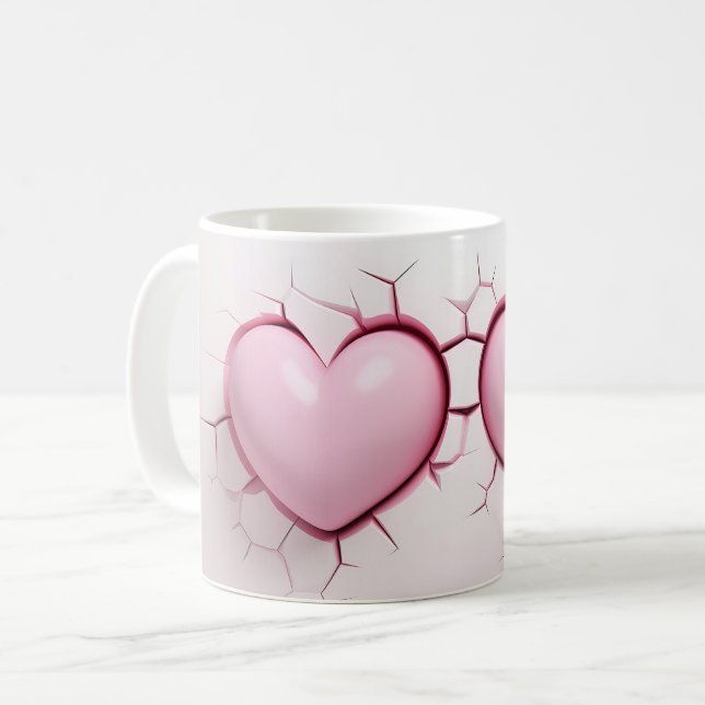 Caneca De Café Mug Coeur Série 1-9 (Frente Esquerda)