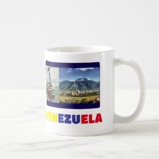 Caneca De Café Mug Coffee mug Eu amo Venezuela, personalizável