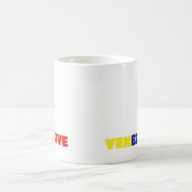 Mug Coffee mug Eu amo Venezuela, personalizável
