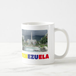 Caneca De Café Mug Coffee mug Eu amo Venezuela, personalizável