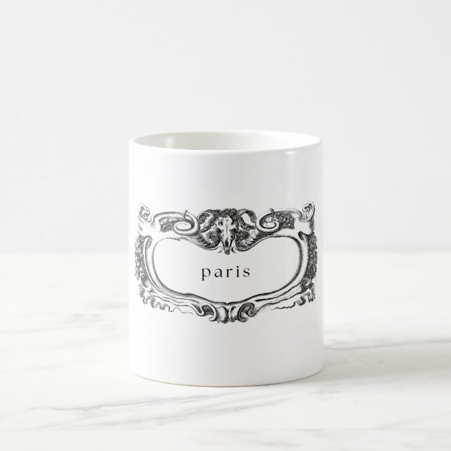 Caneca De Café Mug coffee sample paris  (Centro)