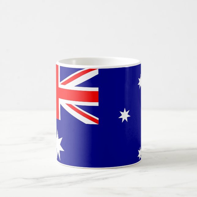 Caneca De Café Mug com bandeira da Austrália (Centro)