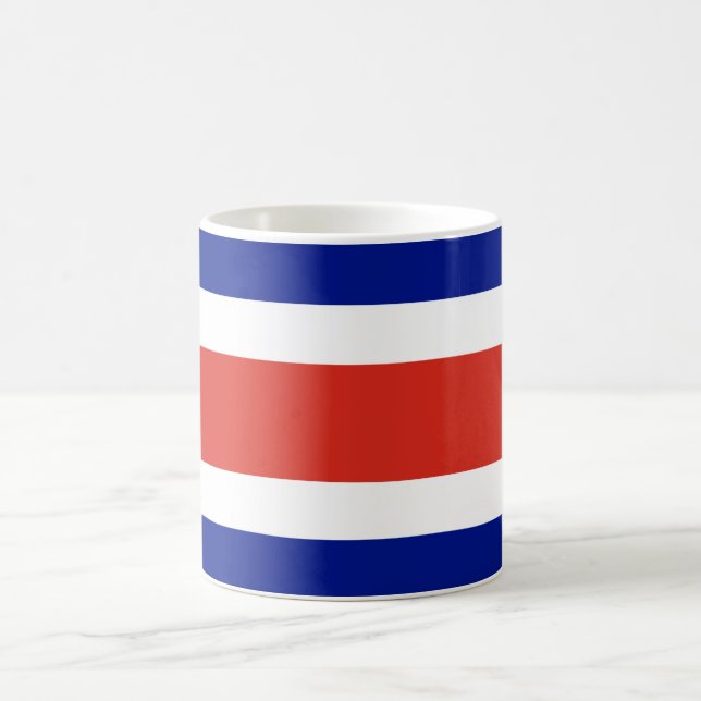 Caneca De Café Mug com bandeira da Costa Rica (Centro)
