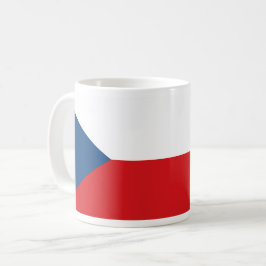 Caneca De Café Mug com bandeira da Tchecia