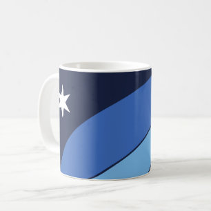 Caneca De Café Mug com Bandeira de Colúmbia, Carolina do Sul