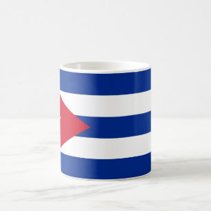 Caneca De Café Mug com bandeira de Cuba