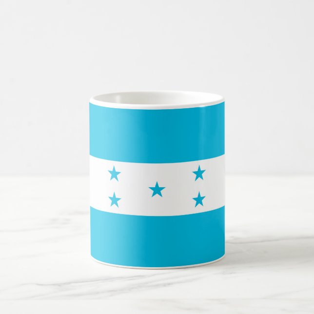 Caneca De Café Mug com bandeira de Honduras (Centro)