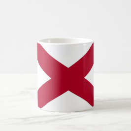 Caneca De Café Mug com Bandeira do Estado do Alabama - EUA