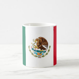 Caneca De Café Mug com bandeira do México