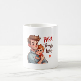 Caneca De Café Mug com dedicação a pai.