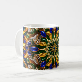Caneca De Café Mug com Design de cores do Brasil