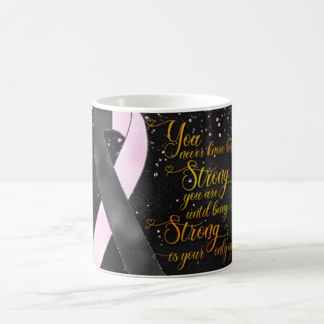 Caneca De Café Mug com Design de Fita de Conscientização Black Pi (Centro)