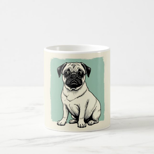 Caneca De Café Mug com design Dia de os namorados (Centro)