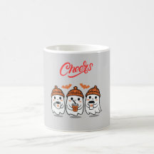 Mug com Designs Fantasmas Bonitos: Magia em Cada S