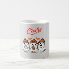 Caneca De Café Mug com Designs Fantasmas Bonitos: Magia em Cada S
