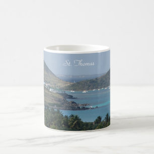 Caneca De Café Mug com fotografia de Rua. Thomas, veleiros.