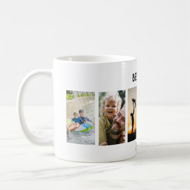 Caneca De Café Mug com Fotos Incríveis do Pai-Filho (Esquerda)