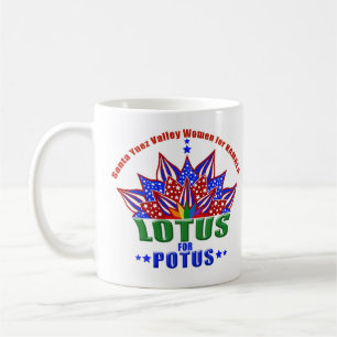 Caneca De Café Mug com o logotipo do SYV Lotus for POTUS