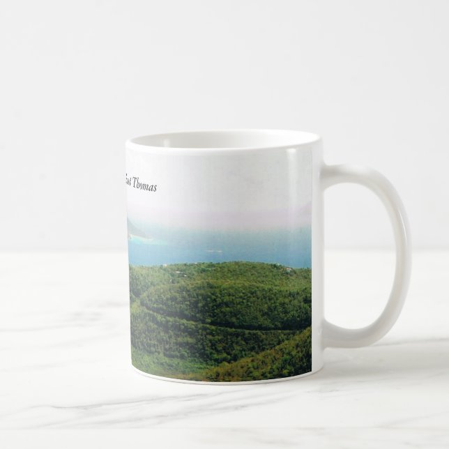 Caneca De Café Mug com Santo Thomas Scene (Direita)