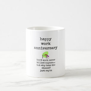 Caneca De Café Mug com uma citação engraçada, feliz aniversário d
