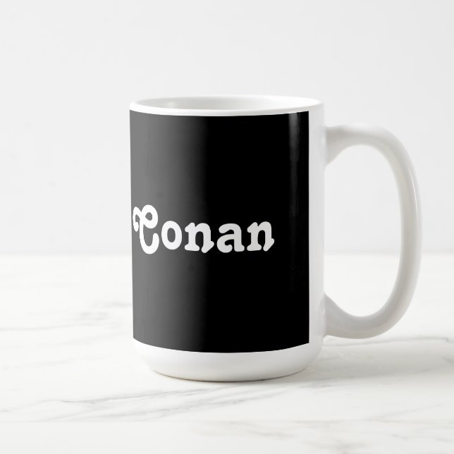 Caneca De Café Mug Conan (Direita)