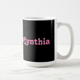 Caneca De Café Mug Cynthia