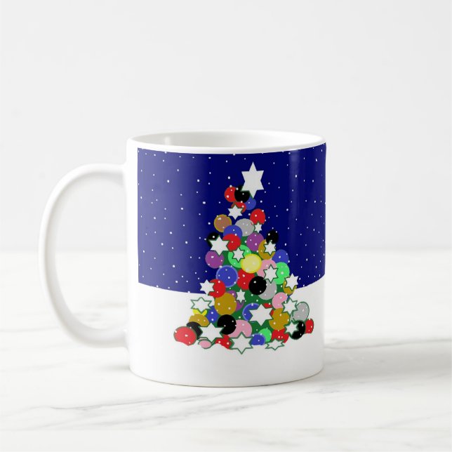 Caneca De Café Mug da árvore do Natal (Esquerda)