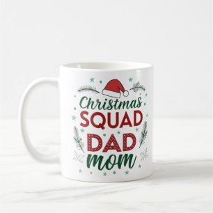 Caneca De Café Mug da Família de Combinação de Esquadrão de Natal