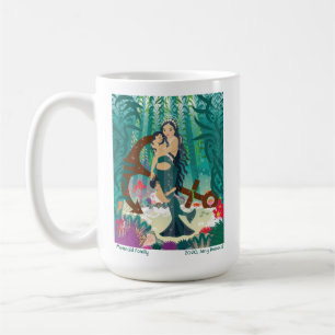 Caneca De Café Mug da Família Sereia