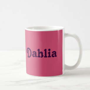 Caneca De Café Mug Dahlia