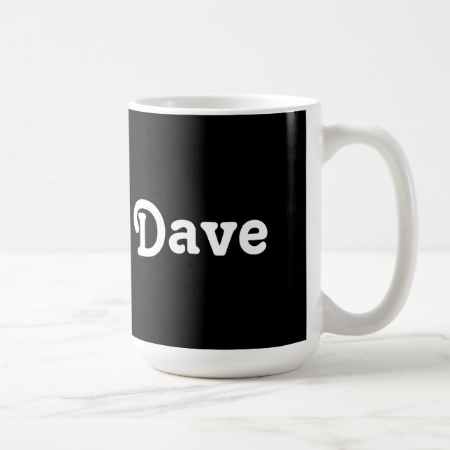 Caneca De Café Mug Dave (Direita)