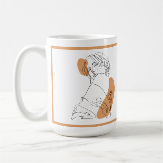 Caneca De Café Mug de Abstrato Contemporânea Moderna