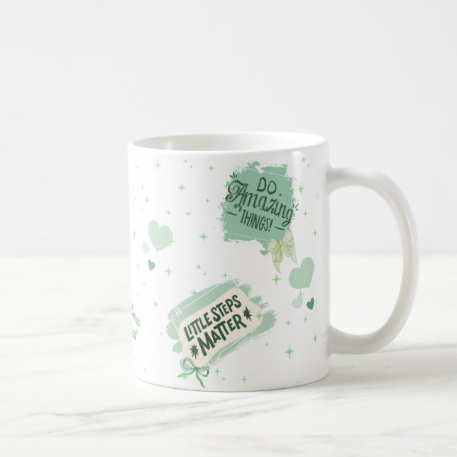 Caneca De Café Mug de Afirmação Positiva (Direita)