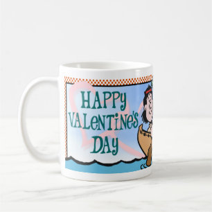 Caneca De Café Mug de Amizade Dia de os namorados
