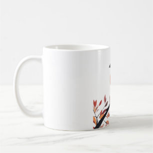 Caneca De Café Mug de aves vibrante