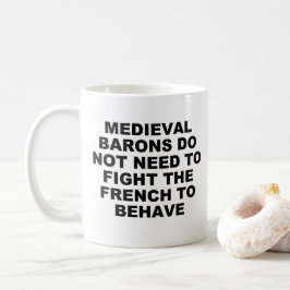 Caneca De Café Mug de barões medievais