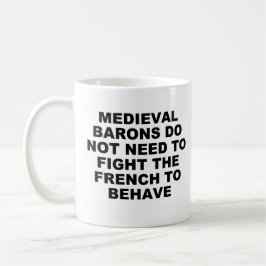 Caneca De Café Mug de barões medievais