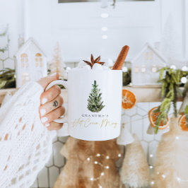 Caneca De Café Mug de Cacau Quente de Árvore de Natal Moderna Per