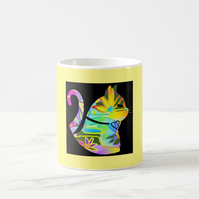 Caneca De Café Mug De Café Amarelo Melão (Centro)