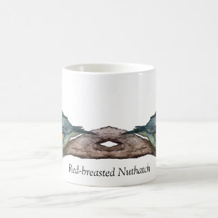 Caneca De Café Mug de Café Branco de Casca Negra de Semente Verme