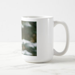 Caneca De Café Mug de café cardinal de inverno